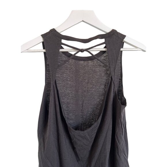 Chaser Black Back Cut Out Tank Top - Picture 5 of 5